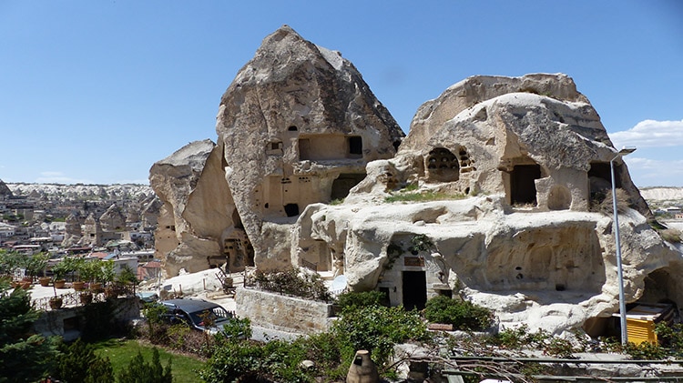 Hôtel troglodyte Amber Cave Suites à Göreme Cappadoce Turquie
