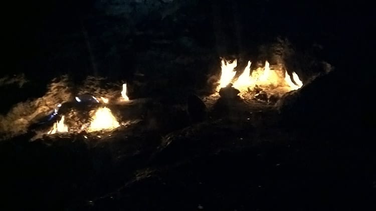 chimere de cirali pres d'olympos en turquie