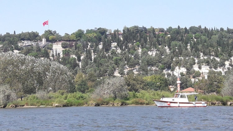corne d'or devant la colline pierre loti à istanbul turquie