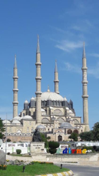 mosquee selimiye de selim deux a edirne en turquie