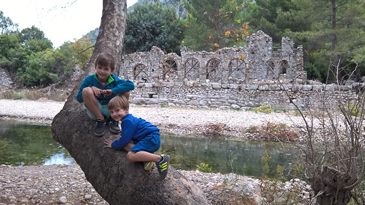 cite antique olympos en turquie