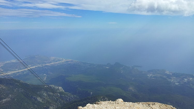 téléphérique d'olympos en turquie