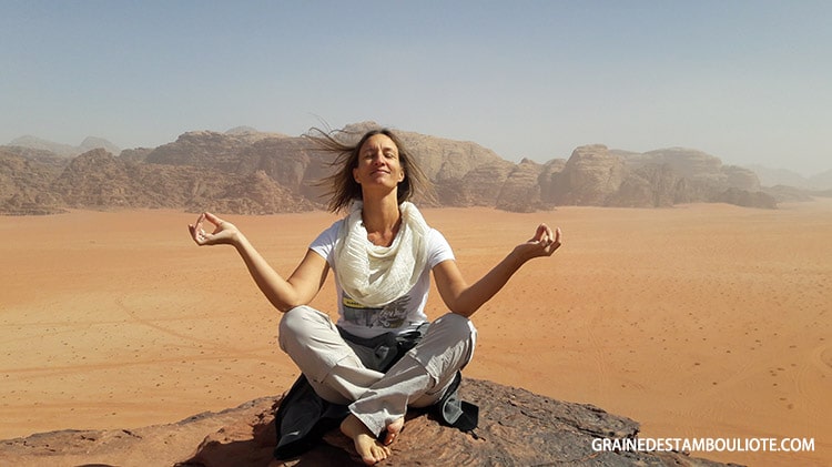 désert du wadi rum jordanie