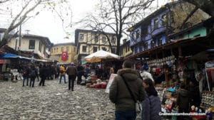 village traditionnel ottoman de cumalikizik près de bursa en turquie