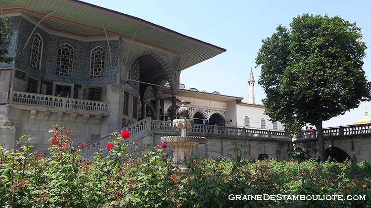 Palais ottoman de topkapi à Istanbul