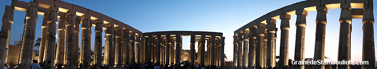 temple de Louxor, Thèbes, Egypte