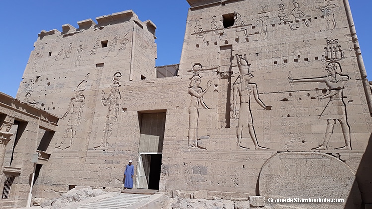 Philae, temple d'Isis, Assouan, Haute Egypte