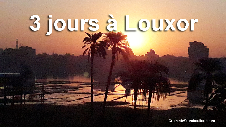 Voyage En Egypte Louxor Graine De Stambouliote