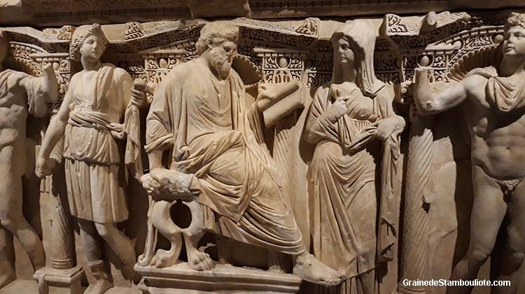 Sarcophage de Sidamara, musée archéologique d'Istanbul