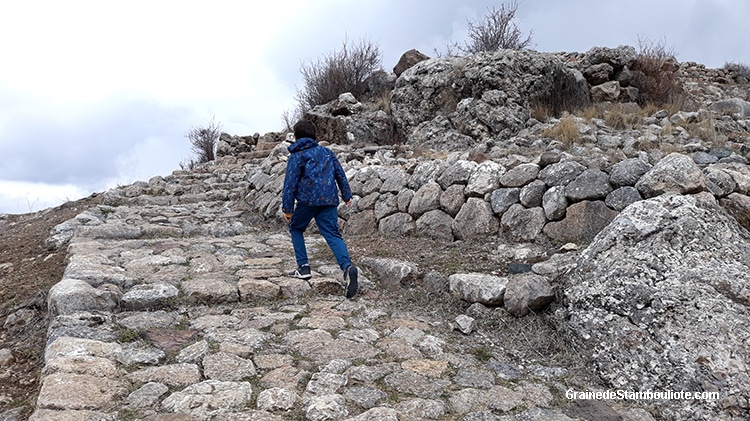 citadelle Büyükkale, Hattusa, capitale Hittite