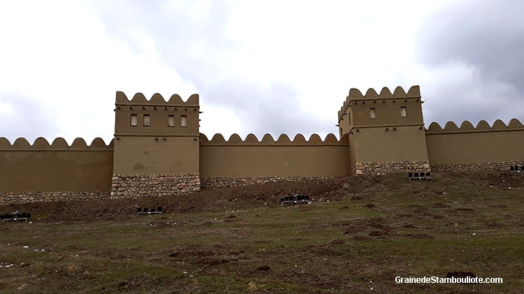muraille reconstituée de Hattusa, capitale Hittite