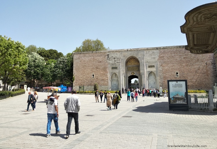 Palais Topkapi, Porte Impériale, Fontaine du Sultan Ahmet III, Istanbul